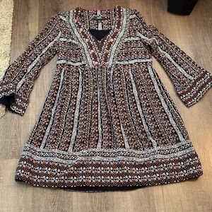 Anthropologie Floral Print Dress